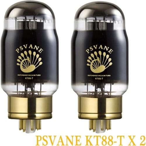 2Pcs Psvane KT88-T Classic collection matched pair vacuum tubes new gold plated pins
