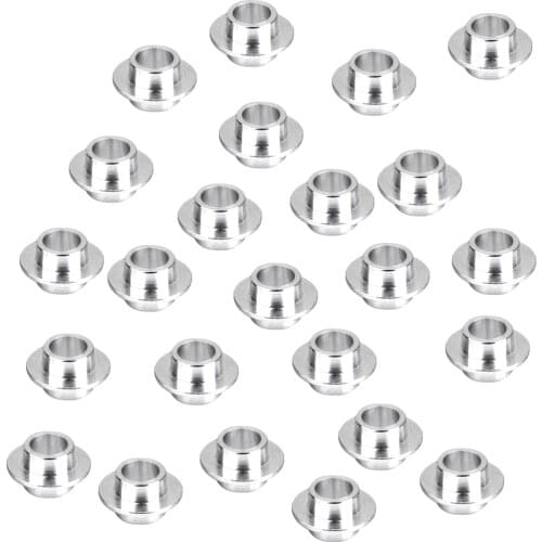 24 Pieces 8mm Inline Skates Wheel Bearings Spacers Bushings Roller Skates Accessories for Ice Skating Roller Skating