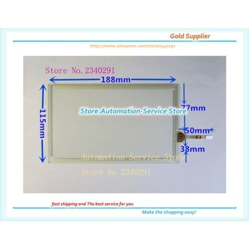 8 Inch Touch Screen KU R191109 Rev R WD100915 185*116 Navigation Industrial Touch Panel