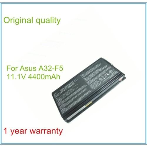 4400mAh Original New A32-F5 Laptop Battery For F5 F5N F5SL F5R F5V F5Z F5SR X50 X50M X50N X50R X50SL A32-F5 6CELL