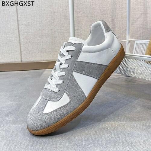 White Mens Shoes Casual Men Sneakers Men Leather Shoes Fashion Running Shoes for Man 2021 Zapatillas Hombre Chaussure De Homme