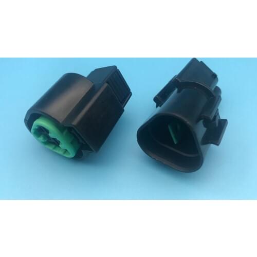 Free shipping 3 Pin KUM PB625-03027 PB621-03020 Female And Male Auto Connector Headlight Socket