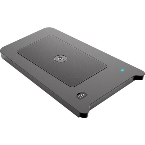 Aotsr QI Wireless Car Charger For Buick Envision 2016-2018 Intelligent Infrared Fast Wireless Charging Phone Holder for iPhone