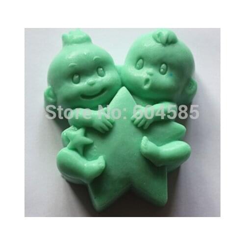 C196 twelve constellation Gemini/handmade soap mold/soap mold/silicone soap mold