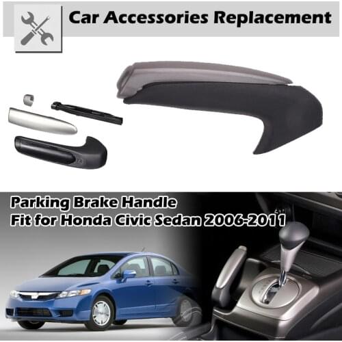Parking Brake Handle Cover Handbrake Housing For 2006-2011 Honda Civic 47125-SNA-A82ZB,Car Accessories Replacement