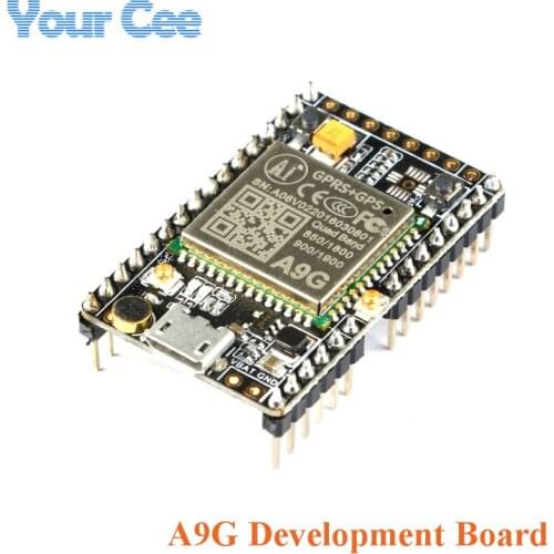 1PC GPRS GPS Module A9G Core Board Module Pudding Development Board SMS voice Wireless Data Transmission IOT with Antenna GSM