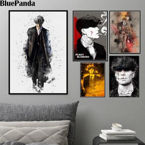 Peaky Blinders Cillian Murphy TV Show Canvas Prints Picture Modular Paintings For Living Room Poster On The Wall Home Decor