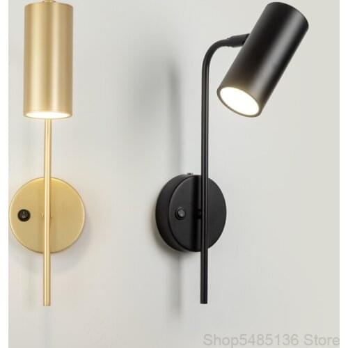 Modern Led Rotatable Wall Lamp Living Room Bedroom Bedside Wall Lighting Bathroom Mirror Lights Wall Sconce Indoor Wall Lamps