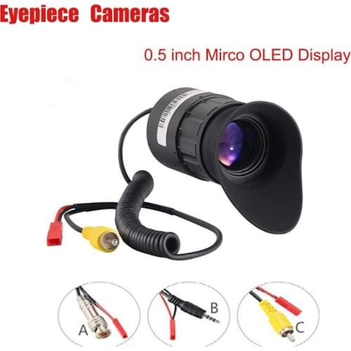 WILDGAMEPLUS 21mm Eyepieces Lens Cameras 1024P Head Mountable Helmet Cameras for 0.39 inch OLED Display Doctor Endoscopy