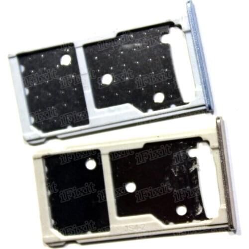 10pcs/lot SIM Card Tray + SIM Card Tray / Micro SD Card Reader Tray Holder Slot for Huawei Honor 5C