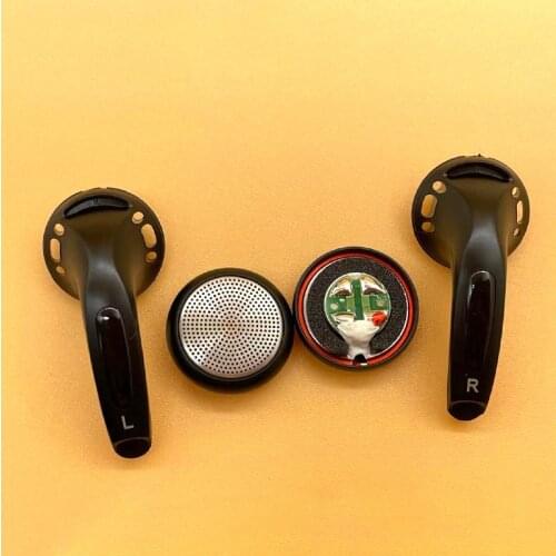15.4mm Bass HIFI Headphone Speakers Unit 32 Ohm Metal Mesh Flat Earphones Drivers For MX500 DIY