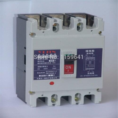 2 pins DC550V Mini 63 Amp Circuit Breaker