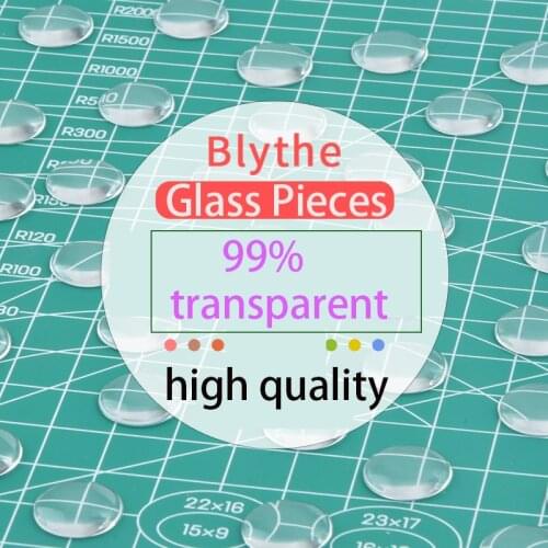 Blyth Doll Accessories, Glass Eyechip for 1/6 BJD Doll and Blyth Doll