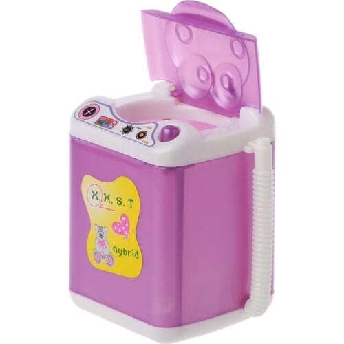 Free Shipping Doll Accessories Furniture Washing Machine Water dispenser For Barbie Doll House Baby Toys furniture miniatures