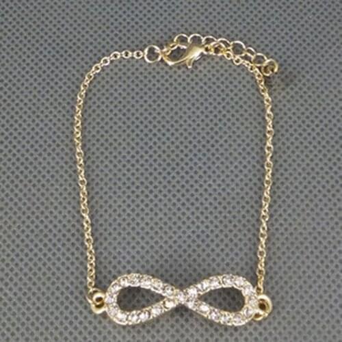 Hot Charm Rhinestone present slave Bracelet Ancla Hunger Games jogos vorazes Bracelets Bangles pulseira ouro Pulseras