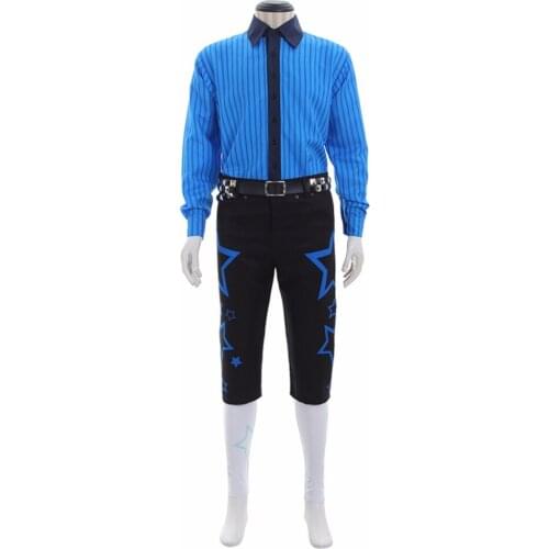 Adult Unisex Bonnie Fox Cosplay Costume Halloween Carnival Top Pants Socks With Belts L0516