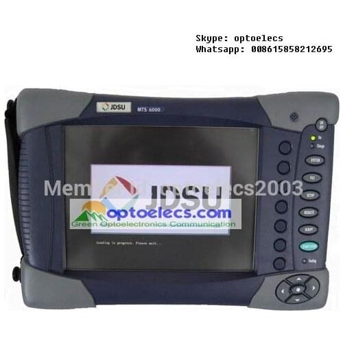JDSU MTS-6000 SM Single Mode OTDR with E8126B optical module 1310/1550nm 42/41dB dynamic range OTDR