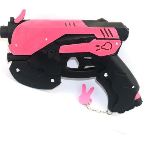Game Anime OW Cosplay Props D.va Cosplay Accessories DVA Cosplay Prop PVC Toy Pistol Cap Gun Weapons 27cm * 19cm