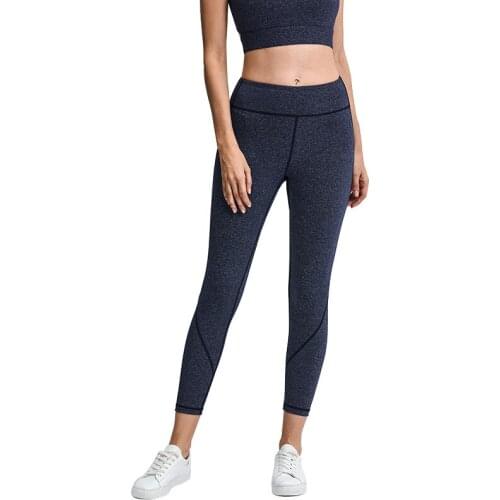 UA_ROCK Yoga Pant 2021 New Polyester Fitness Legging Women Tight Mid-Waist Push Hip Gym Training Quick Dry Running Sports Pant