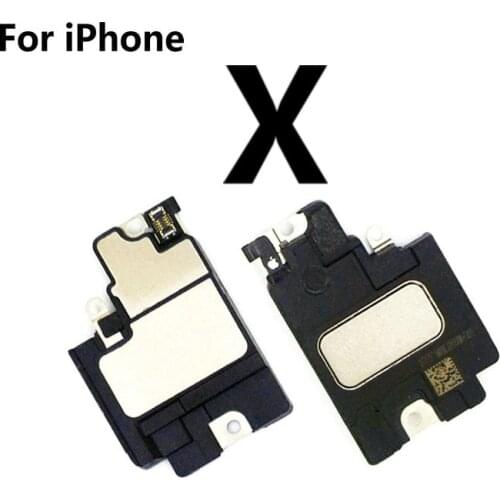 Top Earpiece Ear Speaker Bottom Loudspeaker Buzzer Ringer For iPhone X 10 Replacement Part