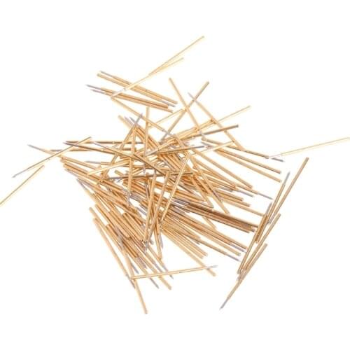 100Pcs/Bag Spring Test Probe Pogo Pin P50-B1 Dia 0.5mm Length 16.35mm W315