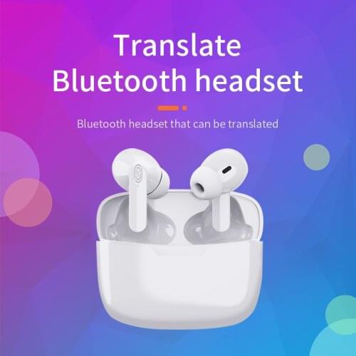 84 Languages Instant Translate Smart Voice Translator Translation Headphones 2021 NEW Wireless Bluetooth Translator Earphone