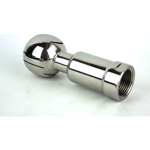 Free shipping 3/4'' DN20 Female Thread CIP Tank Cleaning Rotary Spray Ball SS 304