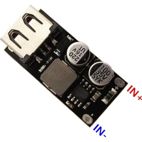 DYKB QC 3.0 2.0 USB Fast Quick Charging Module Charge Board Car Phone Charger 12V 24V 6-32V TO QC3.0 Buck module FOR AFC FCP