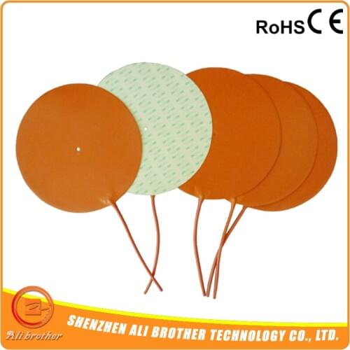 Flexible Silicone Rubber Heater Dia 300mm, 500w@220v