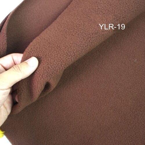 Brown Soft Polar Fleece Fabric Material 50x150cm for Sewing filling Toys DIY Patchwork Warm Clothes Scarf Fleece Fabrics YLR-19