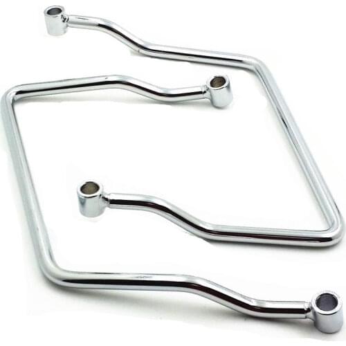 Motorcycle 21cm Saddle bag Support Bar Mount Bracket For Suzuki Boulevard C50 M50 Volusia VL800