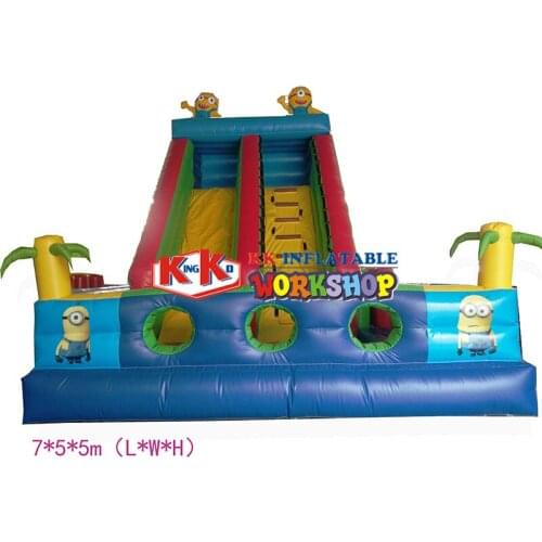 Wholesale manufacturers inflatable bouncing castle with slide