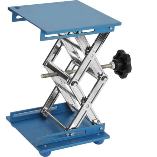 Stainless Steel/Aluminum oxide Laboratory Lifting Platform Stand Scissor Rack 150*150*250mm 100mm*100mm*160mm Lifting Tools New
