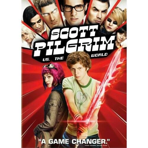 Scott Pilgrim vs. the World Movie Art Film Print Silk Poster Home Wall Decor 24x36inch