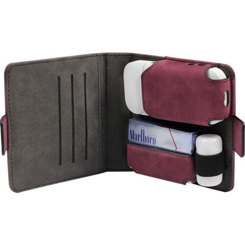 Universal Case Cover Protective Holder Pouch For Iqos 2.4 Plus New Portable Mini Bag Storage Bag Wallet Leather Shell Cover