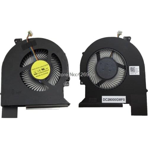 Laptop CPU Cooling Fan For DELL For Latitude E5570 P48F DFS602205M30T FGKD DC28000GMF0 0H9M9M H9M9M DC5V 0.5A new