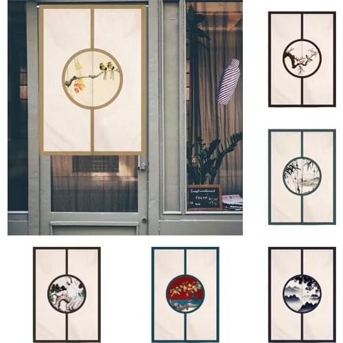 Bedroom Toilet Cloth Curtain Blackout Door Curtain Partition Half Panel Curtain Home Decoratioon Doorway Hanging Curtain