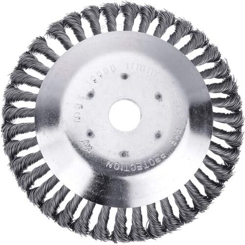 200mm Steel Wire Trimmer For Lawnmower Head Grass Brush Cutter Dust Removal Grass Plate