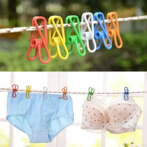 30PCS Excellent Quality Stainless Steel Spring Clothes Socks Hanging Pegs Clips Clamps