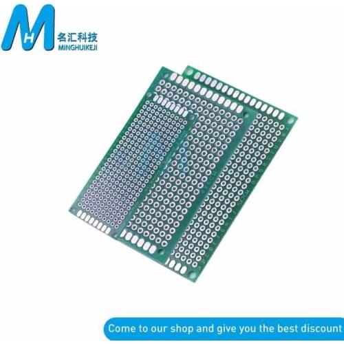5Pcs 3*7cm 4*6cm 5*7cm Double-Sided Protoboard Breadboard Universal PCB Board 3x7 4x6 5x7 CM 2.54MM PCB circuit board DONGSEN