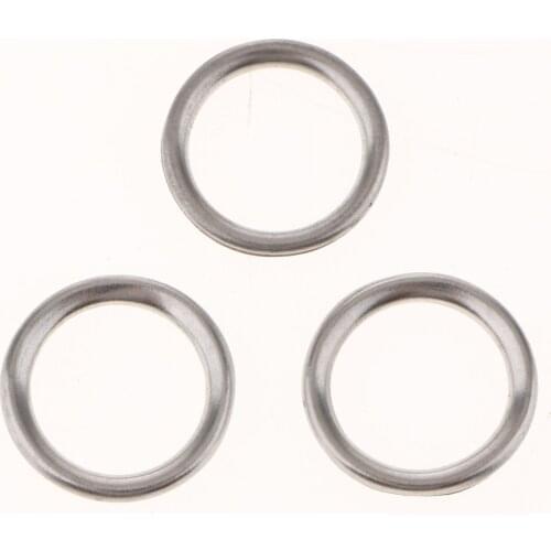 50Pcs 14mm Oil Drain Plug Crush Washer Gaskets For Mitsubishi V5 V6 MD050317