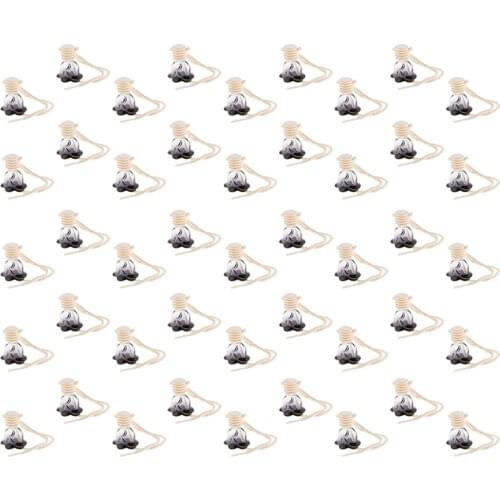 50Pcs Empty Refillable Car Perfume Bottle Car Air Freshener Perfume Diffuser Bottle Flower