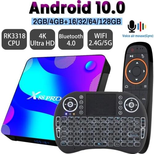 Android 10 Media player TV BOX 2.4G&5.8G Wifi 32G 64G 128G 4k 3D Bluetooth TV receiver HDR+ High Qualty Very Fast Box
