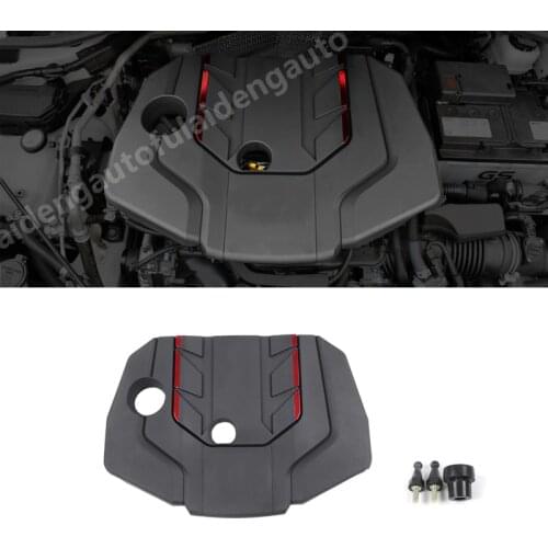 For Toyota C-HR CHR 2018-2019 Car Engine Cover Hood ABS Bonnet With Screw Acoustic Sound Protection cover trim
