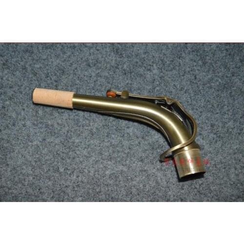 Eb Alto Saxophone Bend Neck Bend Neck Tube Mouth Tube Saxophone Accessories Bronze Green Bronze Retro