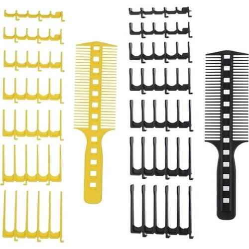 Hair Hairstyle Styling Tool Accessories Durable Hair Cutter Comb Double Side Haircut Combs Hair Trimmer Hair Shapers