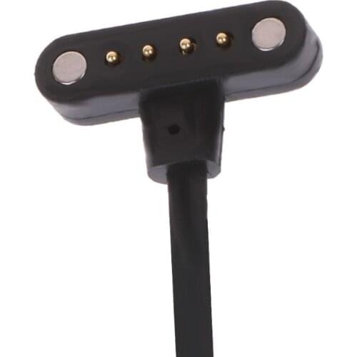 Smart Watch Magnet Charging USB 4 Pin Magnetic Chargering Cable for DM98 LX9A