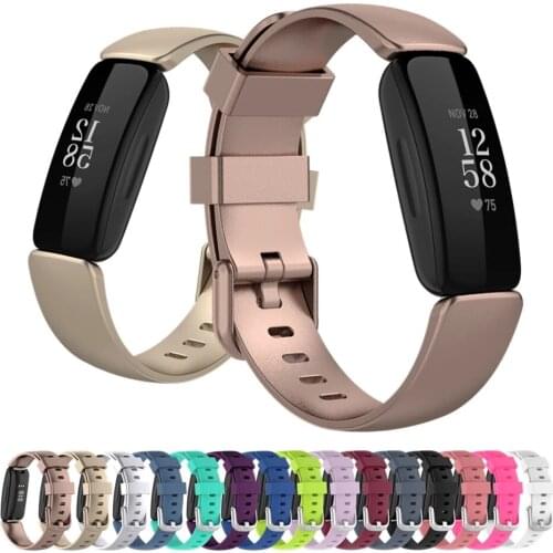S/L Size Soft Silicone Secure Adjustable Band for Fitbit Inspire 2 Band Wristband Strap Bracelet Watch Replacement wrist strap