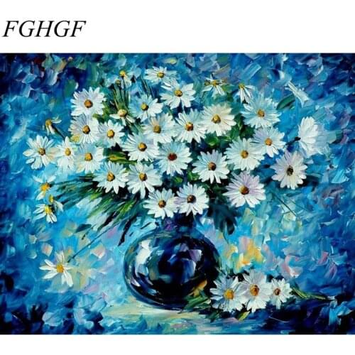 FGHGF Frameless Pictures Painting By Numbers Hand Painted Oil On Canvas Home Decor Wall Art Impressionist
