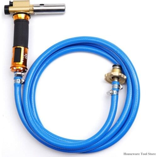 Electronic Ignition Liquefied Gas Welding Torch Kit 3M Hose for Solder Cooking